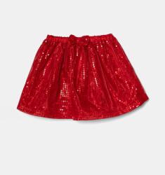 Benetton szoknya piros, mini, harang alakú, 42R4G000X - piros 82