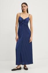 Abercrombie & Fitch ruha sötétkék, midi, egyenes, KI159-5674 - sötétkék XL