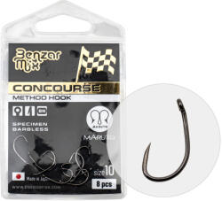EnergoTeam Benzár Concourse Method Specimen Barbless Horog 10 8db/cs (43461-010)