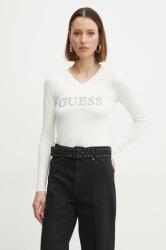 GUESS pulóver HOLLY könnyű, női, bézs, W5RR38 Z2NQ2 - bézs XS