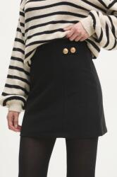 Answear. LAB szoknya fekete, mini, egyenes - fekete M - answear - 7 590 Ft