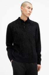 AllSaints kasmír pulóver ABEL - fekete S