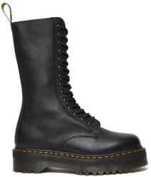 Dr. Martens bőr bakancs 1b99 Quad fekete, női, platformos, DM31426001 - fekete Női 41