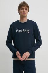 Pepe Jeans pamut melegítőfelső SEAN sötétkék, férfi, nyomott mintás, PM582699 - sötétkék M