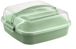 Domotti Recipient cu capac pentru desert 26x26cm, verde, Dolce (68002)