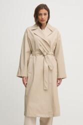 Calvin Klein balonkabát női, bézs, átmeneti, oversize, 00040WL546 - bézs L