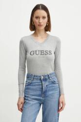 GUESS pulóver HOLLY könnyű, női, szürke, W5RR38 Z2NQ2 - szürke L