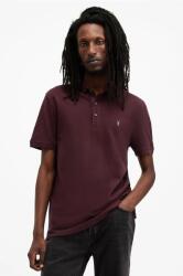 AllSaints pamut póló REFORM piros, sima, M075PB - piros L