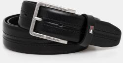 Tommy Hilfiger bőr öv fekete, férfi, AM0AM13304 - fekete 110