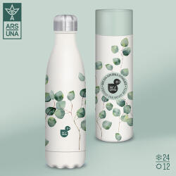 Ars Una duplafalú fémkulacs 500ml, Botanic Leaf