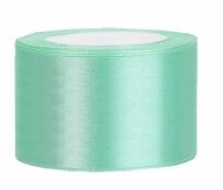  3, 8 cm-s szatén szalag (25 m) menta (096)