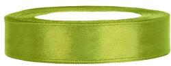  1, 2 cm-s szatén szalag (25 m)világos mohazöld (048)