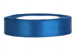  1, 2 cm-s szatén szalag (25 m) középkék(001)