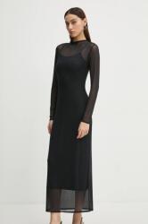Abercrombie & Fitch ruha fekete, maxi, testhezálló, KI159-5081 - fekete S