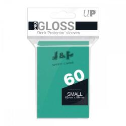 Ultra Pro Small Sleeves GLOSSY, fényes 62x89mm kártyavédő fólia "bugyi" csomag (60db/csomag) - Aqua