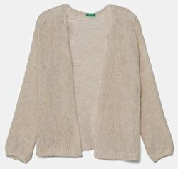 Benetton kardigán gyapjú keverékből bézs, 136QC601M - bézs 130