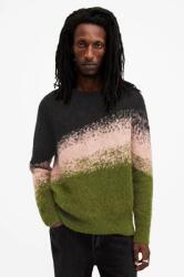 AllSaints gyapjú pulóver SIRUS férfi, zöld, M052KB - zöld L