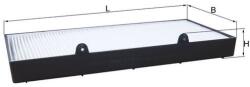 MAHLE Filtru, aer habitaclu MAHLE LA 1400 (LA 1400)