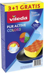 Vileda color pur active mosogatószivacs(3+1db)