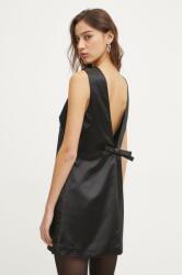 Abercrombie & Fitch ruha fekete, mini, egyenes, KI159-5087 - fekete XL