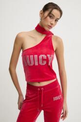 Juicy Couture top piros, nyomott mintás, JCBCT125863 - piros L