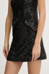 Abercrombie & Fitch szoknya fekete, mini, harang alakú, KI143-4204 - fekete M