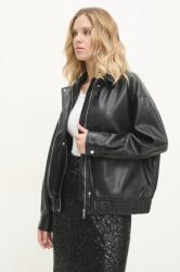 Answear. LAB rövid kabát női, fekete, átmeneti, oversize - fekete M/L - answear - 17 990 Ft