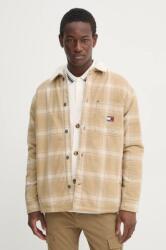 Tommy Jeans rövid kabát férfi, bézs, átmeneti, DM0DM20241 - bézs S
