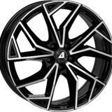 ALUTEC ADX02 Fényes fekete polírozott 5/114, 3 18x7, 5 ET50 67, 1