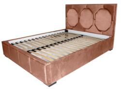 Spectral Mobila Pat tapitat Gold Octogon 160 x 200 M61