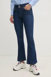 Pepe Jeans farmer FLARE JEANS MW VENUS női, közepes derékmagasságú, PL204877EE2 - sötétkék 30/30
