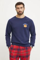 Benetton felső x GARFIELD sötétkék, férfi, nyomott mintás, 31NB4M01U - sötétkék XL