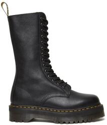 Dr. Martens bőr bakancs 1b99 Quad fekete, női, platformos, DM31426001 - fekete Női 36