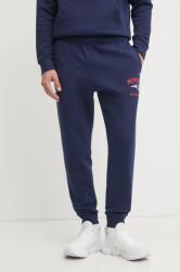 Nike melegítőnadrág New England Patriots sötétkék, nyomott mintás, 00SU-069K-8K-LDK - sötétkék S