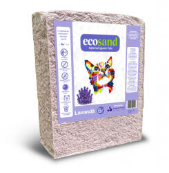 Ecosand Nisip tofu pisici Ecosand lavanda 6L