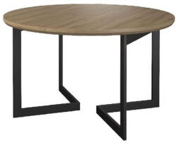 Mebin Разтегателна кръгла маса 120-220 Gintaro - масив (table-120-220/krugla/Gintaro/Mebin/Pl)