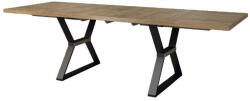 Mebin Разтегателна трапезна маса Prime-160 Gintaro - масив (table-260/prime/Gintaro/Mebin/Pl)