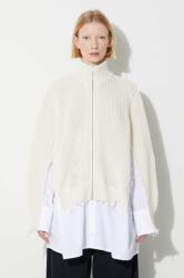 MM6 Maison Margiela kardigán gyapjú keverékből Cardigan piros, S62HP0009 - piros M