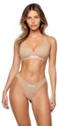 God Save Queens tanga SECOND SKIN THONG bézs, GSQ-135-124 - bézs S