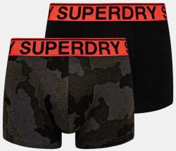 Superdry boxeralsó 2 db fekete, férfi, M3110461A-CS4 - fekete XXL