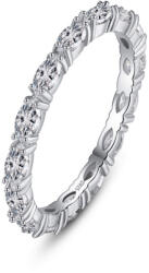 Silenti Jewelry Сребърен пръстен "Сияние" - 6 - 52мм (16.6мм диам. )