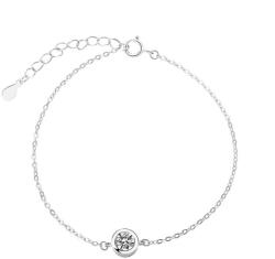Silenti Jewelry Сребърна гривна "Израз