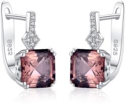 Silenti Jewelry Сребърни обеци "Топаз" - Сребърен