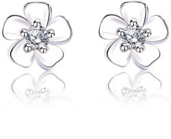 Silenti Jewelry Сребърни обеци "Частица