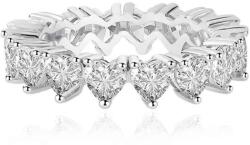 Silenti Jewelry Сребърен пръстен "Симфония" - 8 - 57мм (18.1мм диам. )