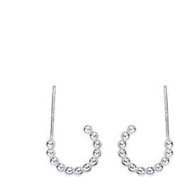 Silenti Jewelry Сребърни обеци "Мънисто