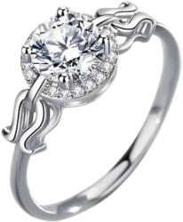 Silenti Jewelry Сребърен пръстен "Аура" - 5 - 49мм (15.6мм диам. )