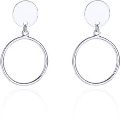 Silenti Jewelry Сребърни обеци "Сдържаност