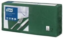 Tork Szalvéta, 1/4 hajtogatott, 3 rétegű, 32, 5x32, 8 cm, Advanced, TORK Soft Lunch, sötétzöld - oneclick