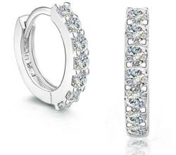 Silenti Jewelry Сребърни обеци "Кристал